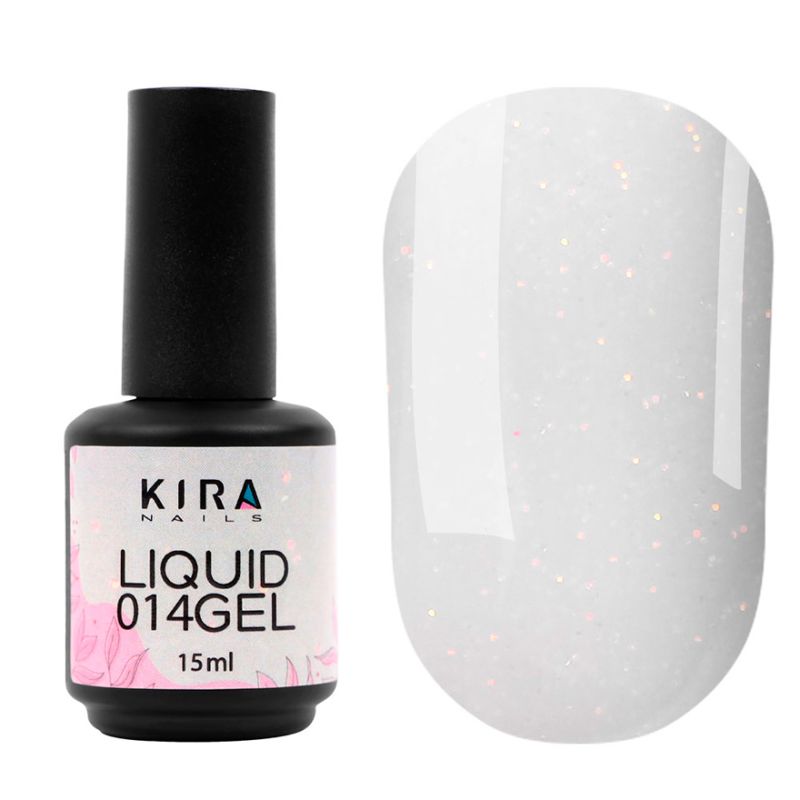 Kira Nails Жидкий гель Liquid Gel 014, 15 мл