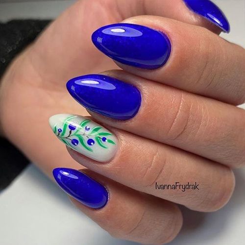MOON FULL color Gel polish No. 173 gel-varnish (ultramarine, micro-shine), 8 ml