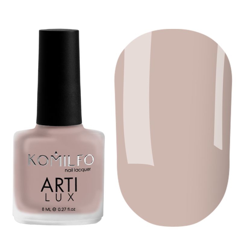 Nail polish Komilfo ArtiLux 012 (mocha, enamel), 8 ml