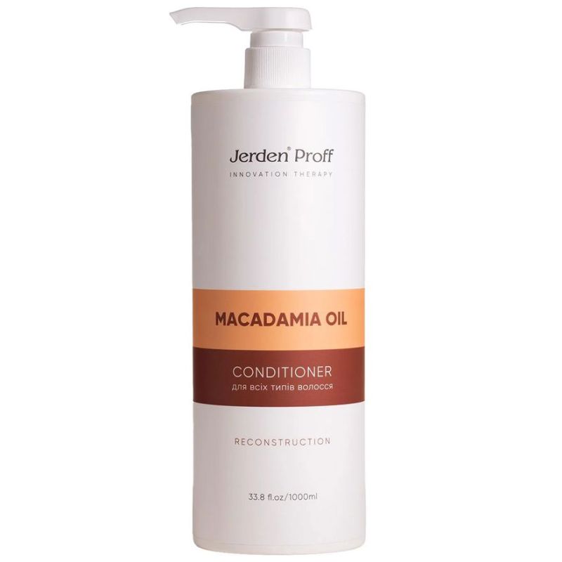 Jerden Proff MACADAMIA OIL Кондиціонер для всіх типів волосся, 1000мл