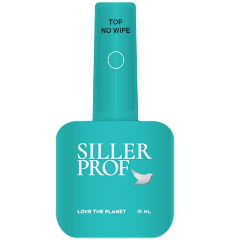 Siller Top No Wipe Nail Polish, 15 ml