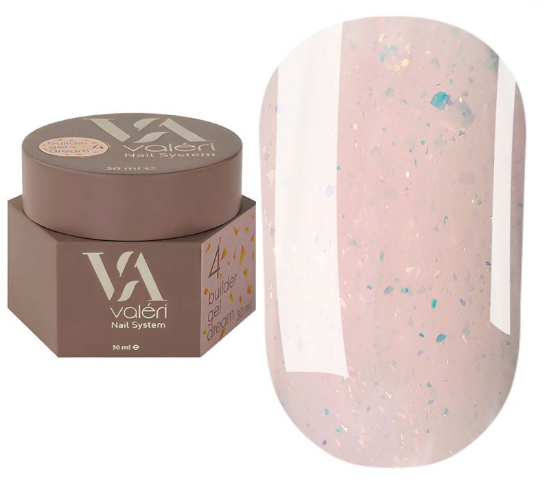 Valeri Гель для нігтів Builder Gel Dream №04, 30 мл