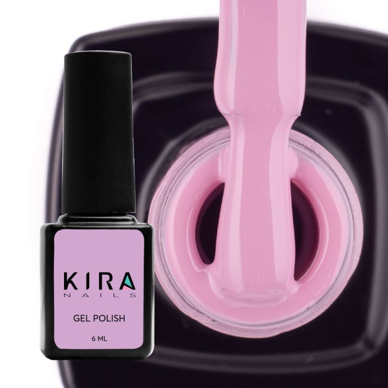 Kira Nails gel varnish No. 064 (pale pink, enamel), 6 ml