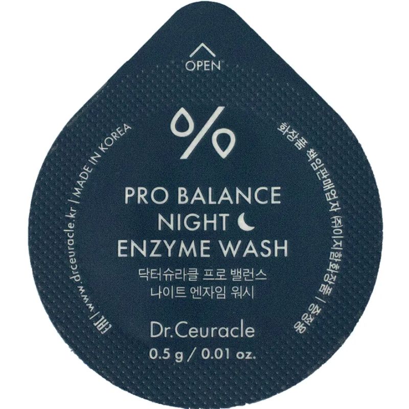 Dr.Ceuracle Enzyme evening powder with probiotics Pro-Balance Night Enzyme Wash, 0.5 g