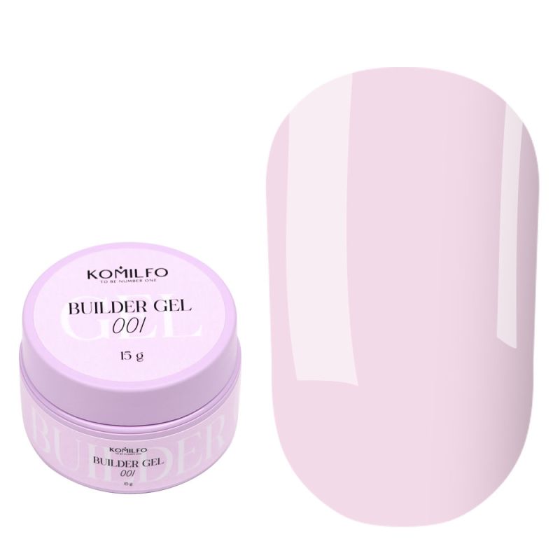 Komilfo Builder Gel 001, 15 г