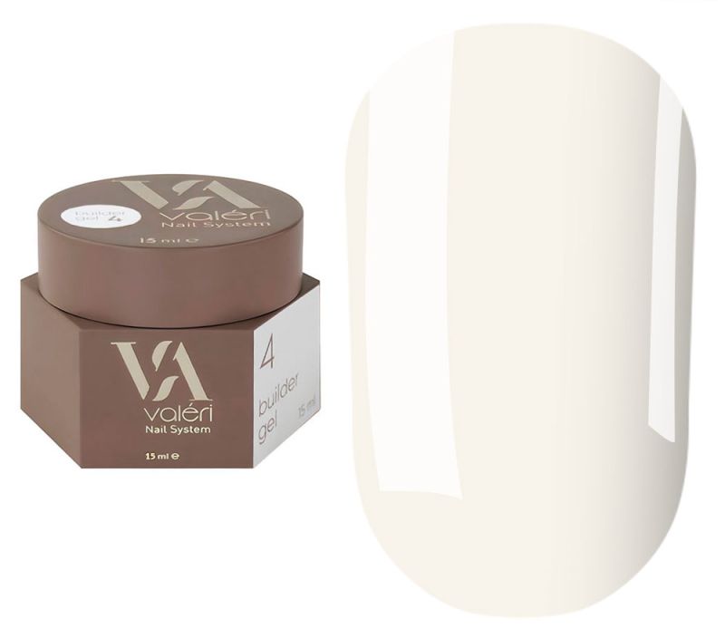 Valeri Гель для нігтів Builder Gel 04, 15 мл