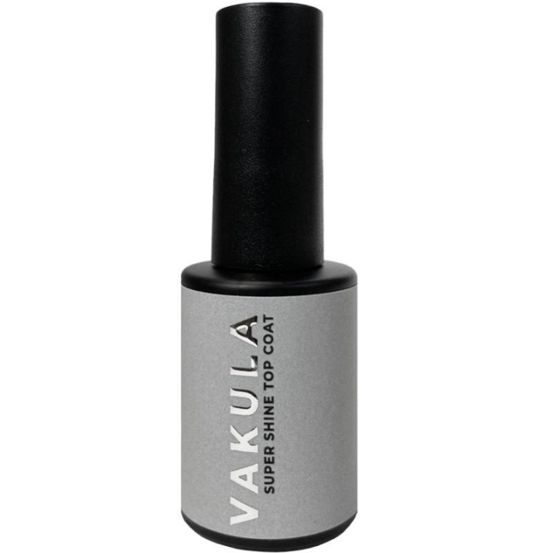 Vakula Nails Топ Super Shine глянцевий без липкого шару без уф фільтру, 9 мл