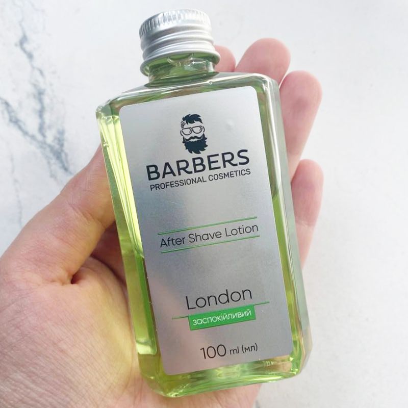 BARBERS Лосьйон заспокійливий після гоління London, 100 мл