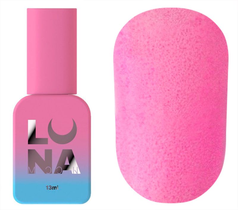 УЦІНКА до 06.2026 LUNA Топ для гель-лаку без липкого шару Top Matte Sand Pink, 13 мл