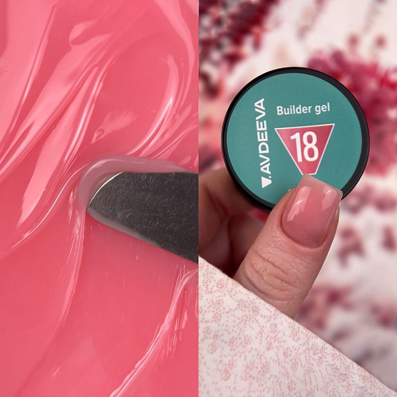 Victoria Avdeeva Гель для нігтів Builder Gel №18, 15 мл