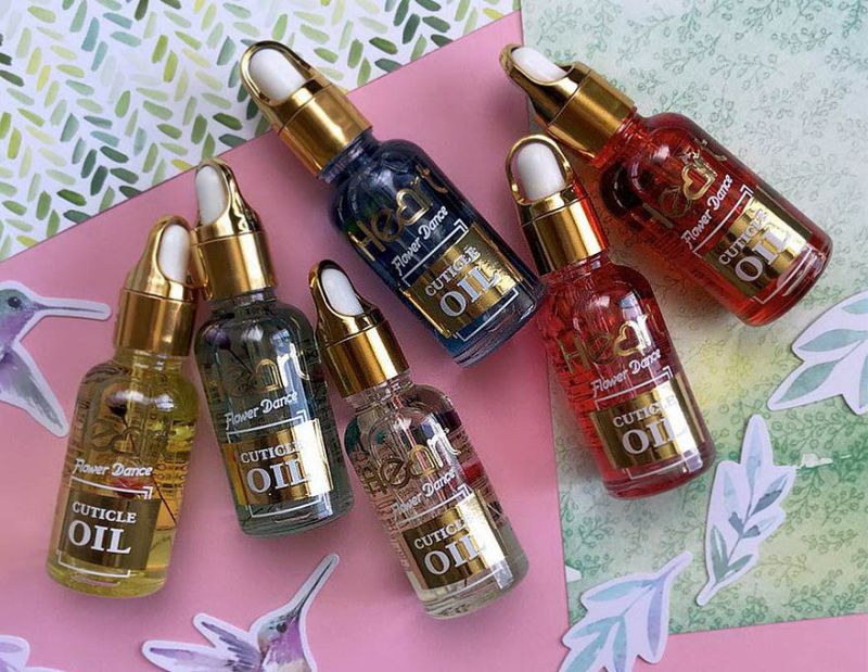Flower cuticle oil HEART - Juicy Fruit (fruit mix), 50 ml