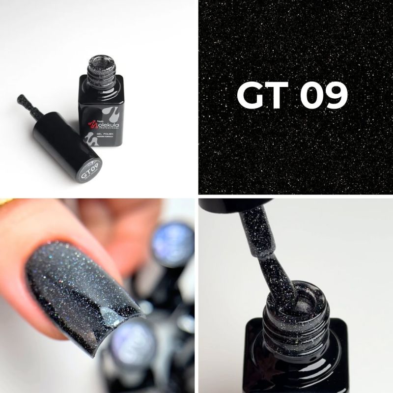 Molekula Гель-лак для нігтів GLINT TOUCH №GT09, 6 мл