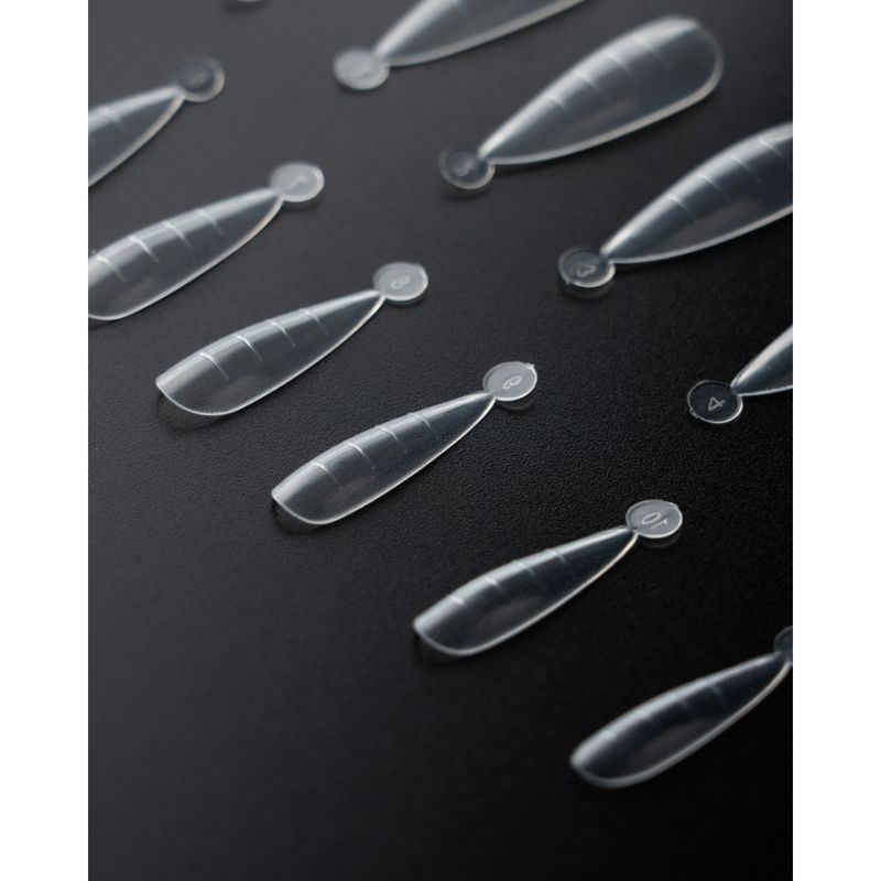 Valeri Верхні форми для нарощування Top Nail Forms Almond (120 шт)