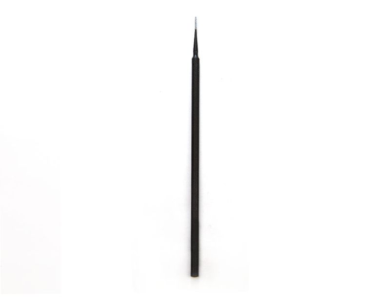Black microbrushes, 100 pcs