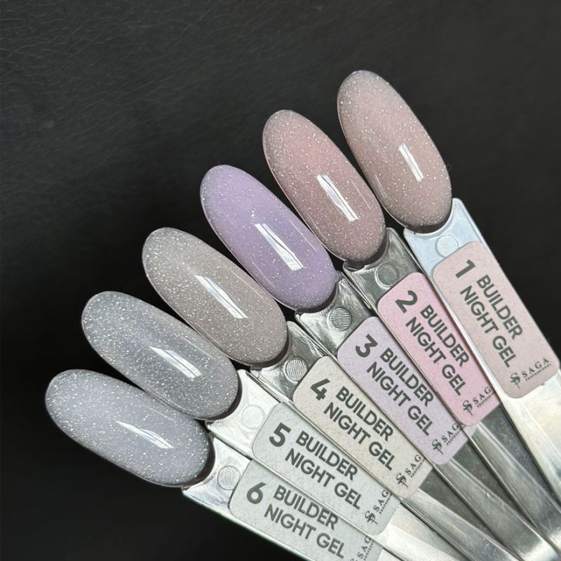 SAGA professional Builder Night gel. 06, 15 мл