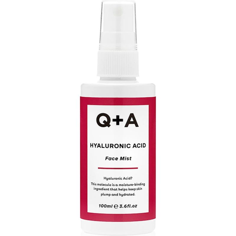 УЦІНКА до 10.2026 Q+A Спрей для обличчя з гіалуроновою кислотою Hyaluronic Acid Face Mist, 100 мл