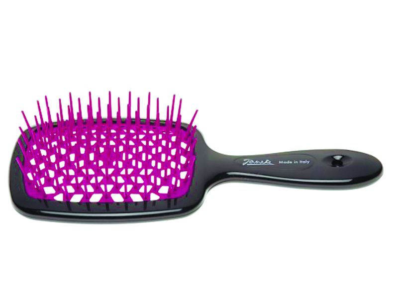 Superbrush - Classic - black with fuchsia