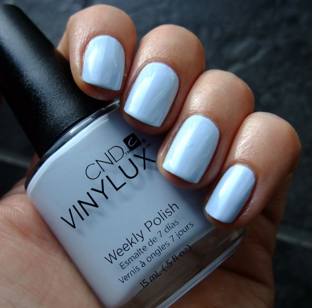 Varnish CND Vinylux Weekly Polish - Creekside (183) (light blue, enamel), 15 ml