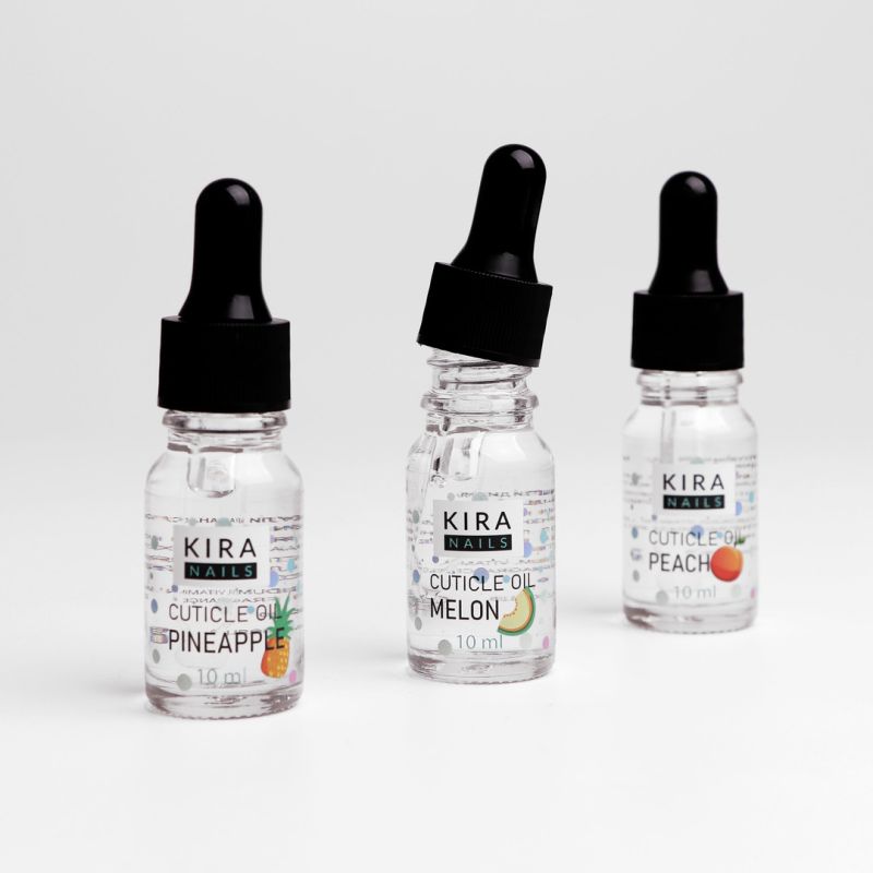 Kira Nails Cuticle Oil Melon - масло для кутикулы, дыня, 1 мл