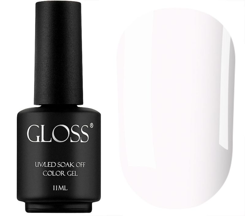 Гель-лак GLOSS 147 (молочний), 11 мл