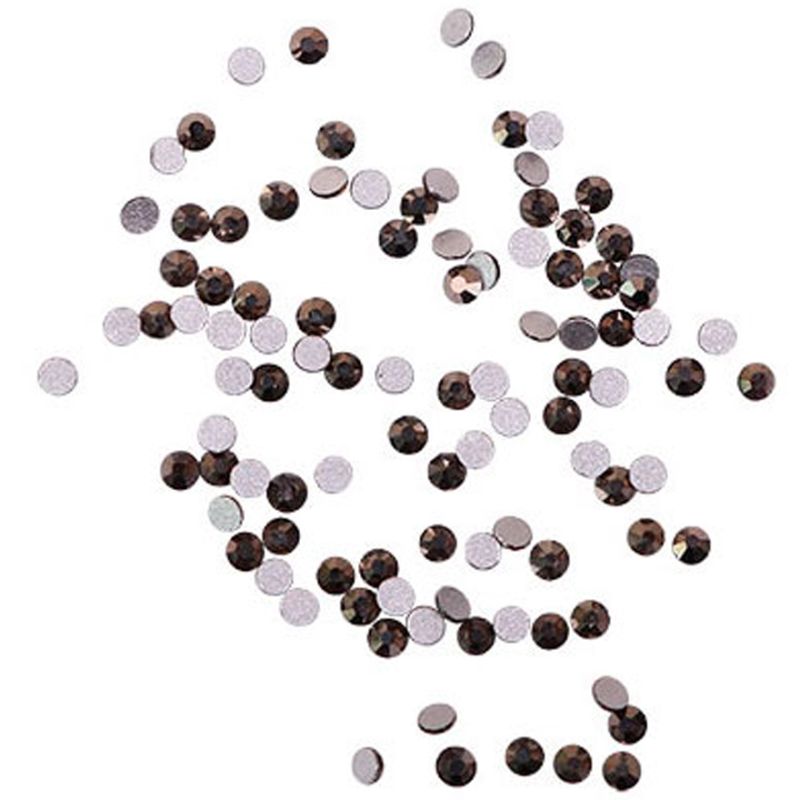 Komilfo стразы Hematite (металлик), размер 3 (100 шт. в упаковке)