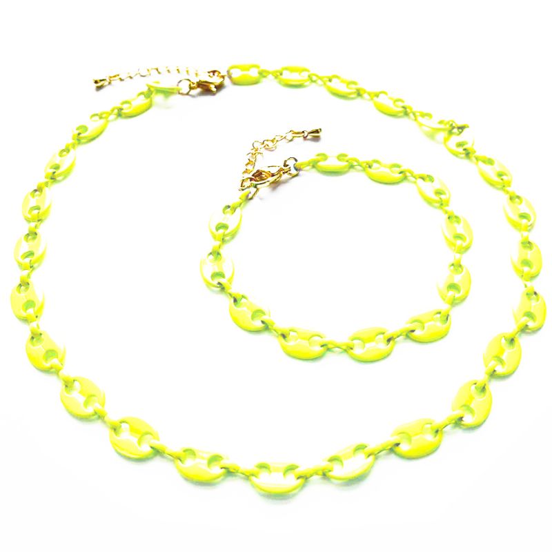 yellow neon
