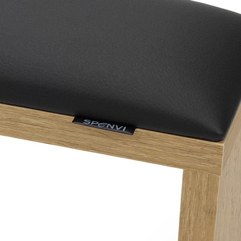 SPENVI Stand for manicure on brown legs Black