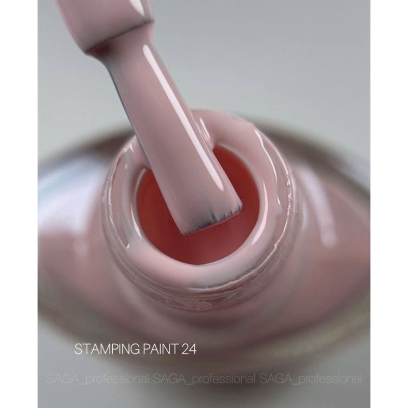 SAGA professional farba varnish for stamping 24 soft russet, 8 ml