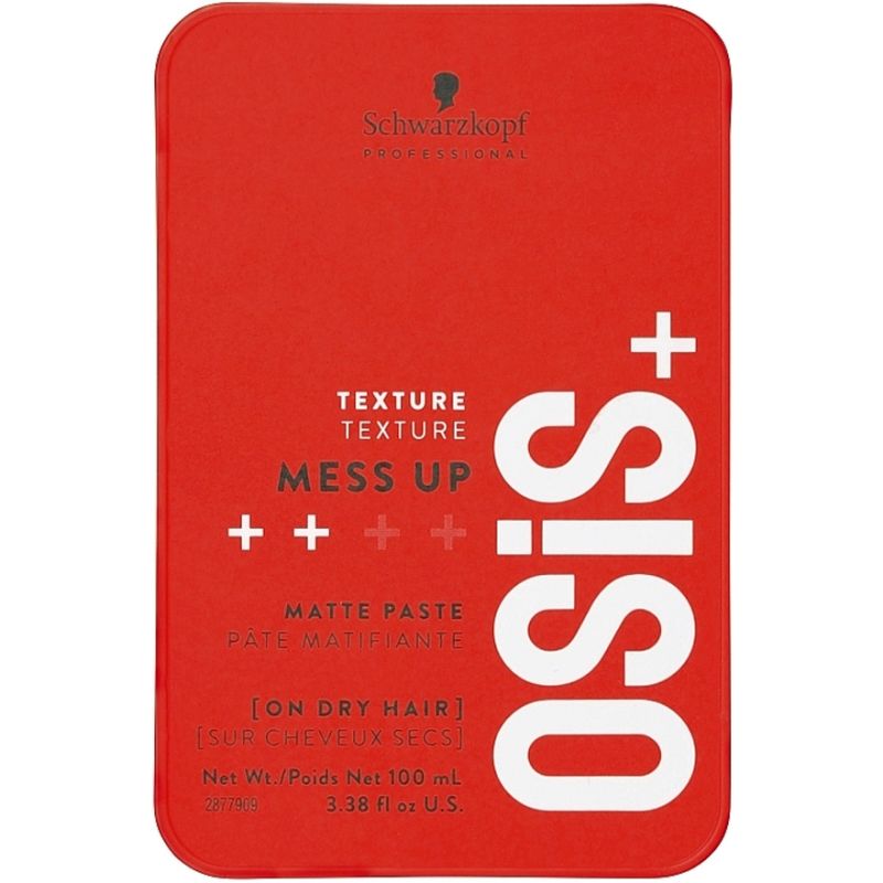 Schwarzkopf OSIS+ Mess Up Matt Gum - матовый воск для укладки волос средней фиксации, 100 мл