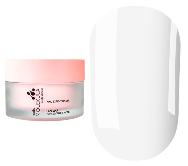 Molekula моделюючий гель Builder gel MOUSSE MB201 SOFT MILK, 15 мл