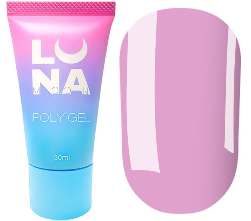 LUNA Полігель для нарощування Poly Gel №08, 30 мл