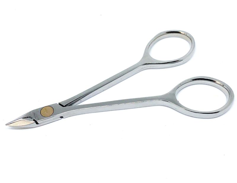 OLTON professional nippers "Podo" with heel, 8 mm