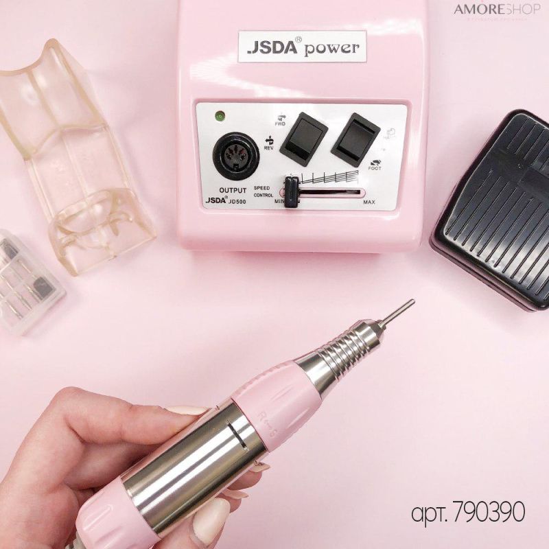 JD-500 manicure machine 30,000 rpm for manicure and nail correction
