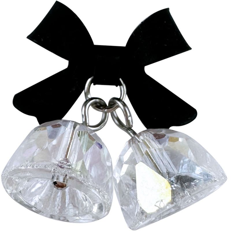 Nail decor Christmas bell accessories, 16 x 22 mm (G1582)