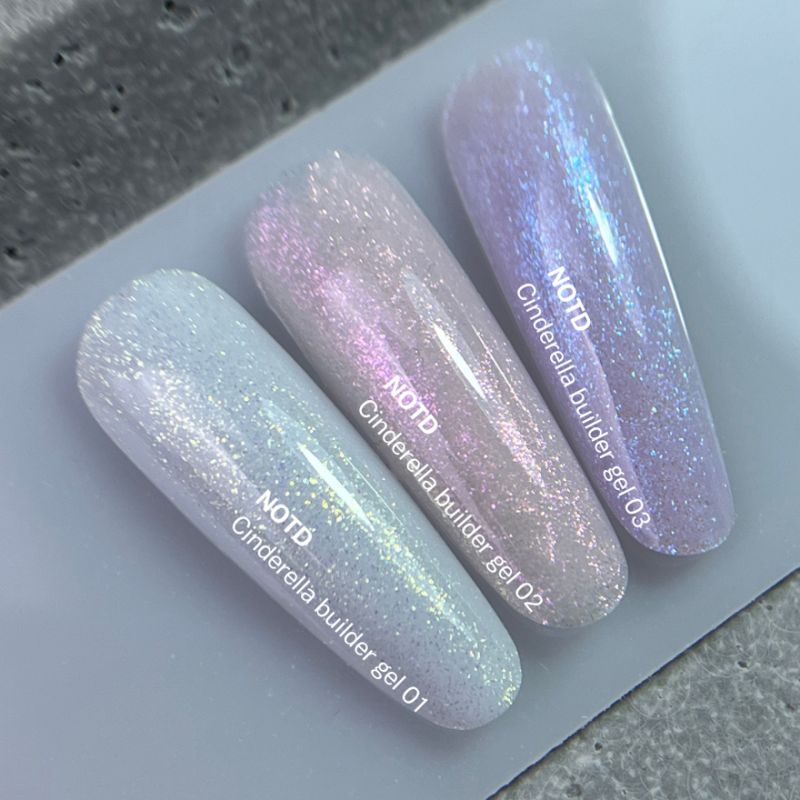 Nails Of The Day Гель для ногтей Cinderella builder gel 01, 15 г