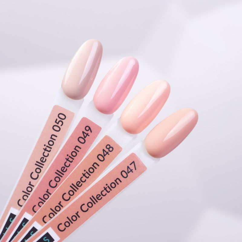 Kira Nails gel varnish No. 047 (muted, peach-beige, enamel), 6 ml