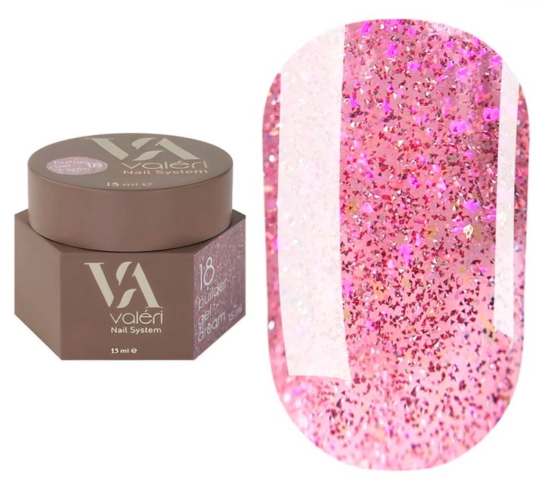 Valeri Гель для нігтів Dream Builder Gel 18, 15 мл