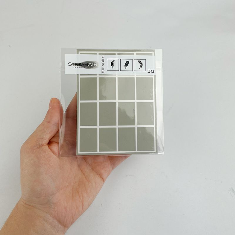 StreamAIR Airbrush stencil No. 36