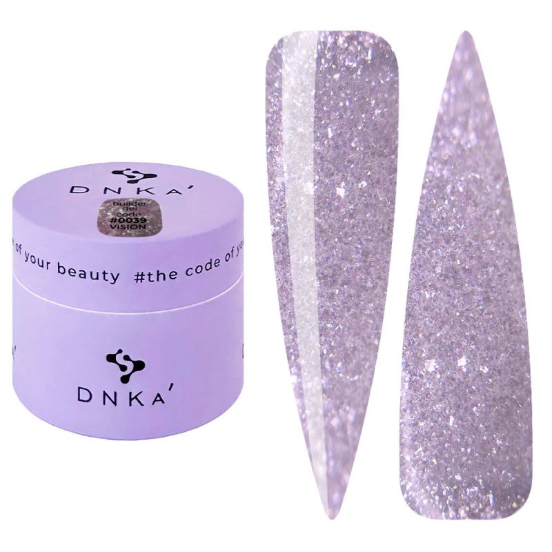 DNKa Гель для ногтей BUILDER GEL NEW FORMULA 0039, 15 мл