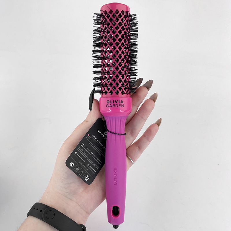 Olivia Garden Brushing thermo EXPERT BLOWOUT Shine Pink 35