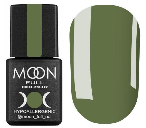 Гель-лак MOON FULL color Gel polish №214 (травяной, эмаль), 8 мл