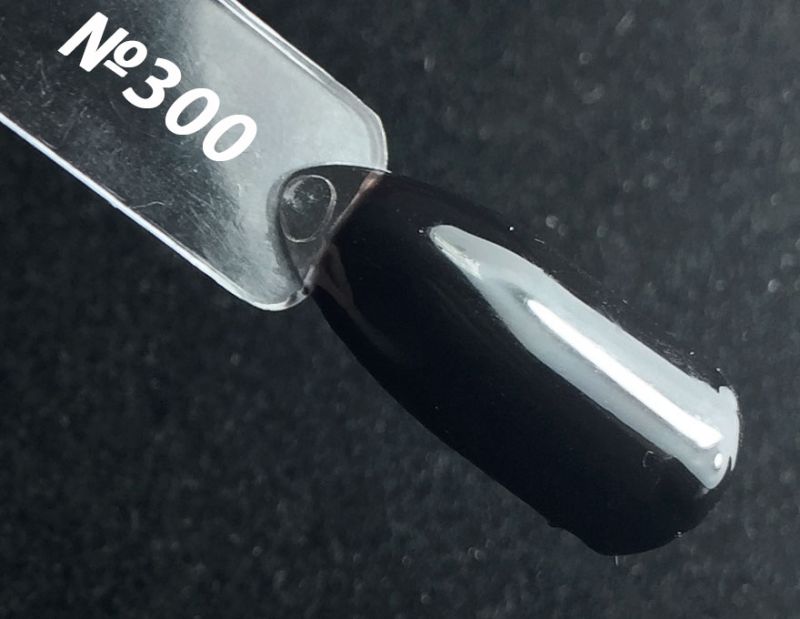 Гель-лак GLOSS 300 (черный), 11 мл