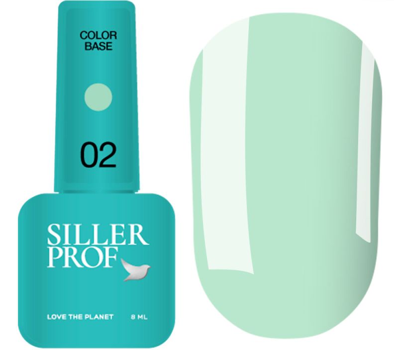Siller База для нігтів Color Base №02, 8 мл