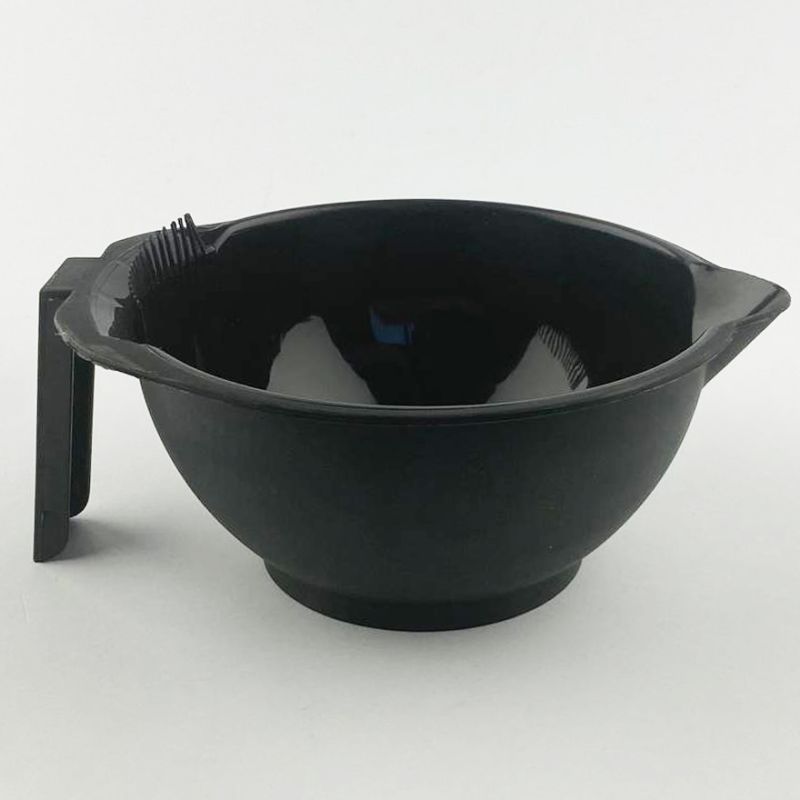 Painting bowl with scallop, black
