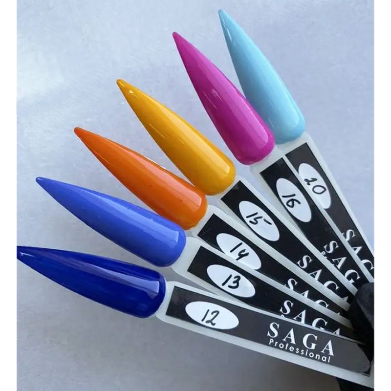 SAGA professional stamping varnish 16 fuchsia, 8 ml