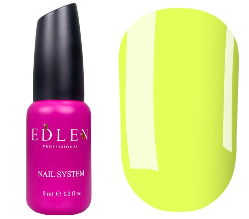 Edlen Base for nails Cover base Neon 48 (yellow, neon), 9 ml