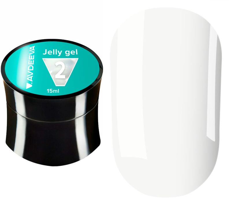 Victoria Avdeeva Гель желе для ногтей Jelly Gel №02, 15 мл