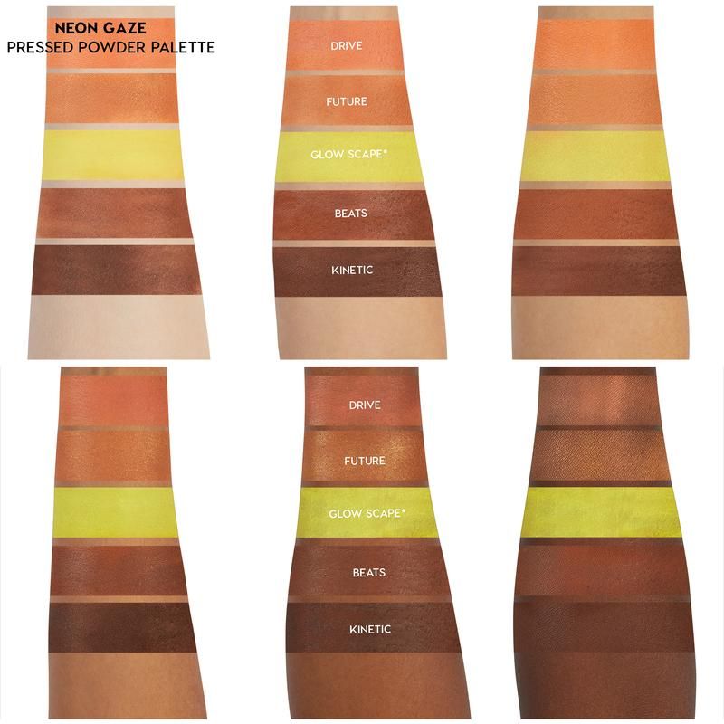 ColourPop Neon Gaze Pressed Powder Palette - палетка тіней, 4.15 г