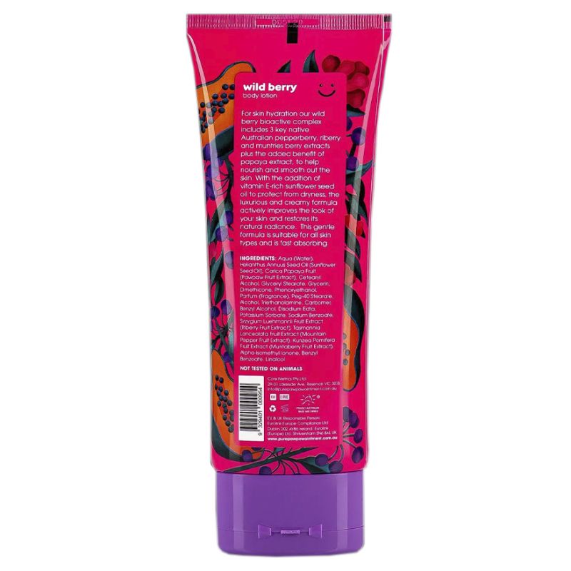Pure Paw Paw Лосьйон для тіла Body Care Wild Berry Lotion, 200 мл