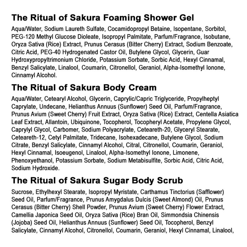 Rituals The Ritual of Sakura Gift Set for Women, Size M